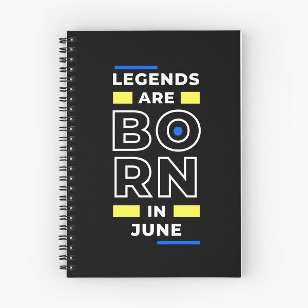 Item preview, Legends are born in June designed and sold by Creatoe.