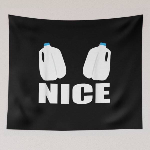 Item preview, Nice Jugs Funny Joke about melons and curves designed and sold by EasyPrintGift.
