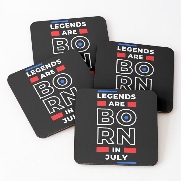 Item preview, Legends are born in July designed and sold by Creatoe.