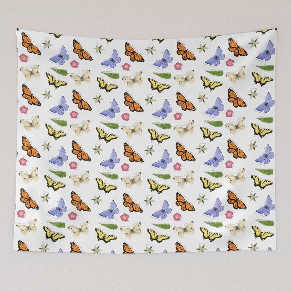 Item preview, Butterflies and Blooms designed and sold by Fernheart Designs.