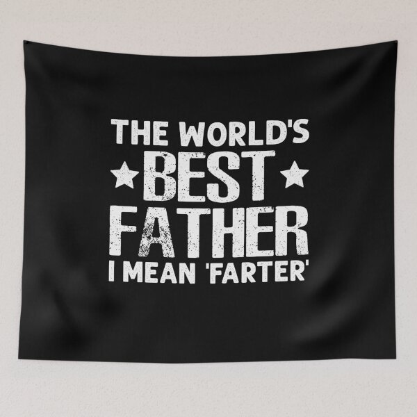 Item preview, The World's Best Father I Mean Farter designed and sold by P0kker.