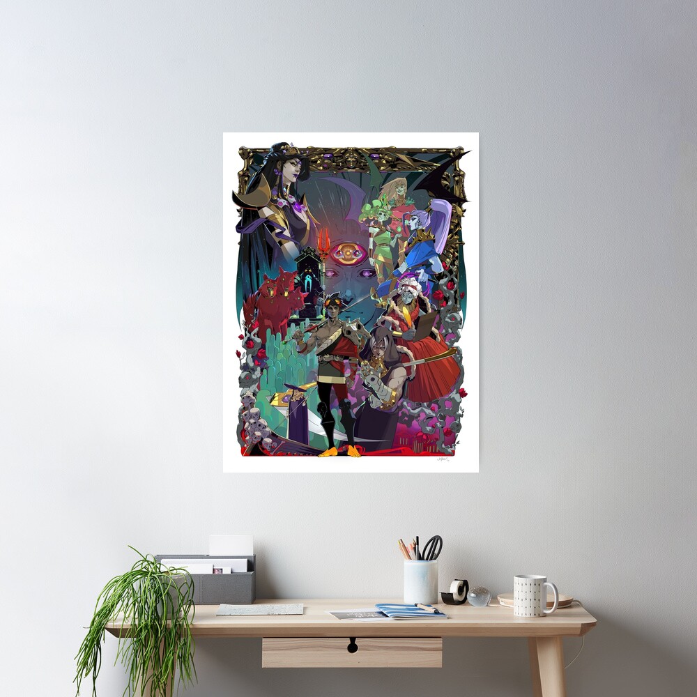 Hades Game Artwork Poster Poster