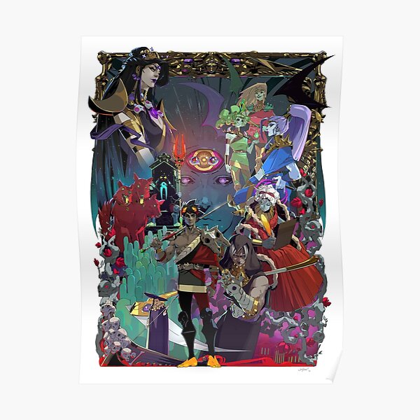 Hades Game Artwork Poster Poster