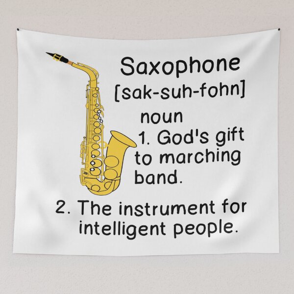 Item preview, SAXOPHONE DEFINITION  designed and sold by CalliopeSt.