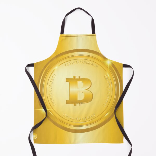 Item preview, Bitcoin crypto currency gold medal colour designed and sold by ZieProject.