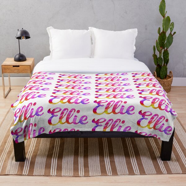 Item preview, Ellie nombre de niña bonito diseño multicolor designed and sold by ComicKitsch.