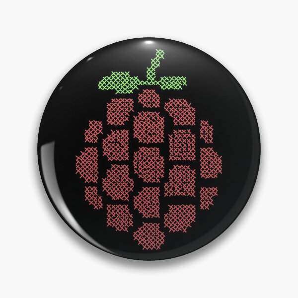 Item preview, Raspberry pixel stitch | Simple stitch designed and sold by Orloff.