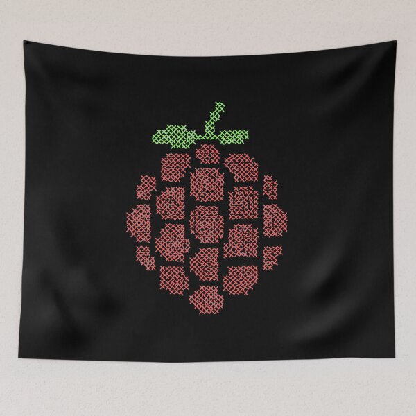 Item preview, Raspberry pixel stitch | Simple stitch designed and sold by Orloff.