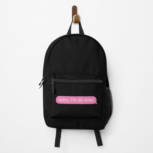 Item preview, Sorry, I'm An Aries Pink Phone Message designed and sold by OldDannyBrown.