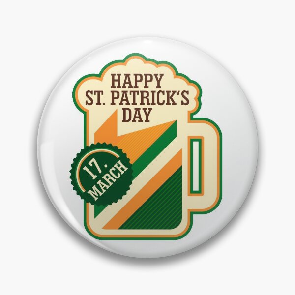 Item preview, St Patrick's Day Modern Shamrock Green Irish designed and sold by livianasgifts.