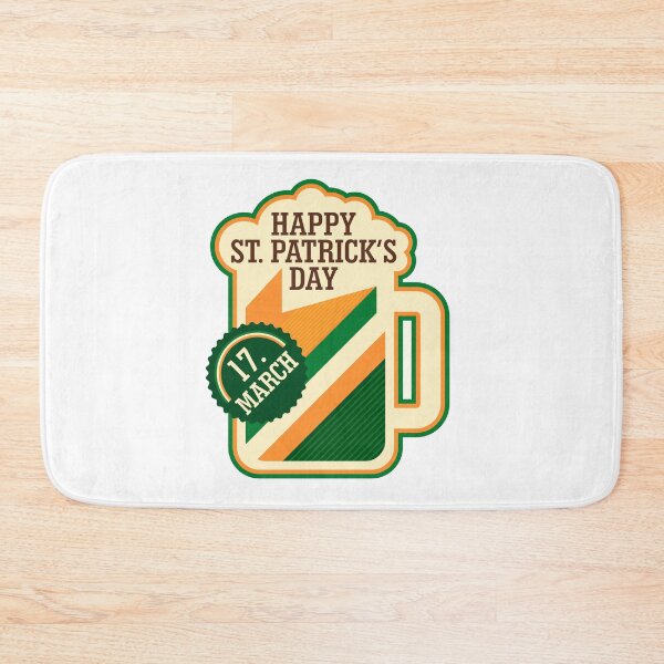 Item preview, St Patrick's Day Modern Shamrock Green Irish designed and sold by livianasgifts.
