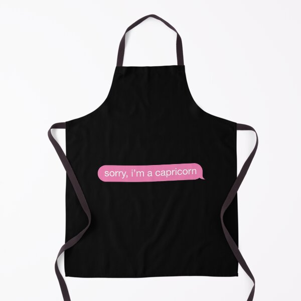 Item preview, Sorry, I'm A Capricorn Pink Phone Message designed and sold by OldDannyBrown.