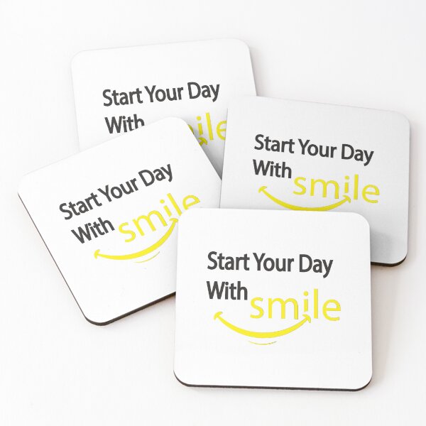Item preview, Start Your Day with Smile Simple Design  designed and sold by BenchamaZakaria.