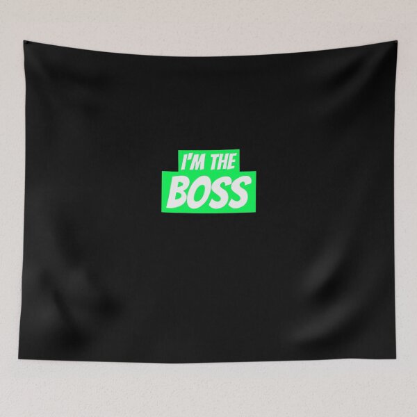 Item preview, I'm The Boss Hat designed and sold by FreedomUniverse.