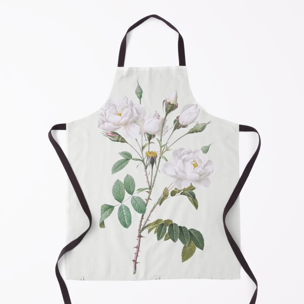 Item preview, Rosa campanulata alba, Pink Bellflowers to White Flowers by Pierre-Joseph Redouté designed and sold by spelina.