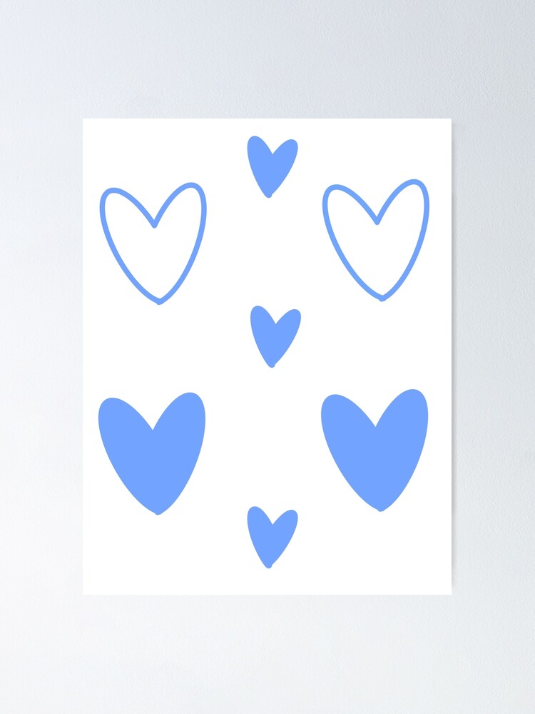 Bright Blue Hearts | Poster