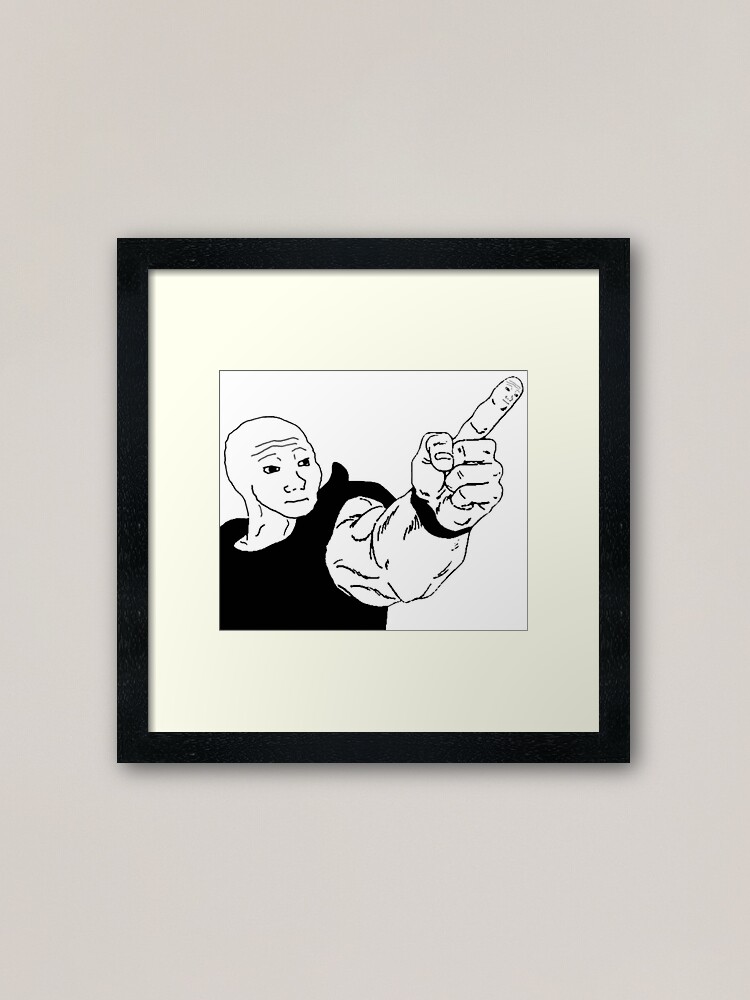 Doomer Wojak | Art Print