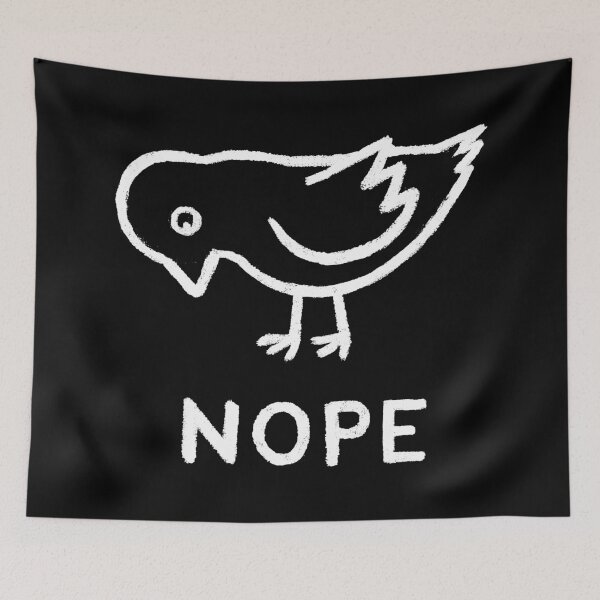 Item preview, Fox Shiver - Nope Bird designed and sold by Fox Shiver.