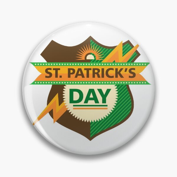 Item preview, St Patrick's Day Modern Shamrock Green Irish designed and sold by livianasgifts.