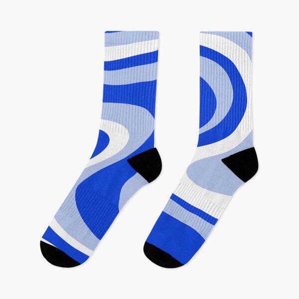 Item preview, Blue Dreams Swirl Abstract Royal Blue, Light Blue, and White designed and sold by kierkegaard.