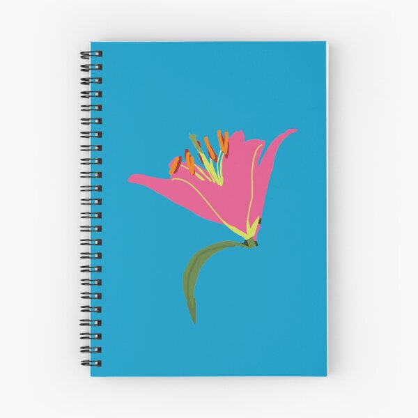 Item preview, Pink Stargazer Lily Flower Abstract Painting designed and sold by ellenhenry.