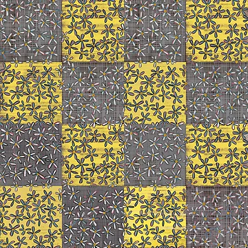 Artwork thumbnail, Daisy Patchwork by TanglePatch