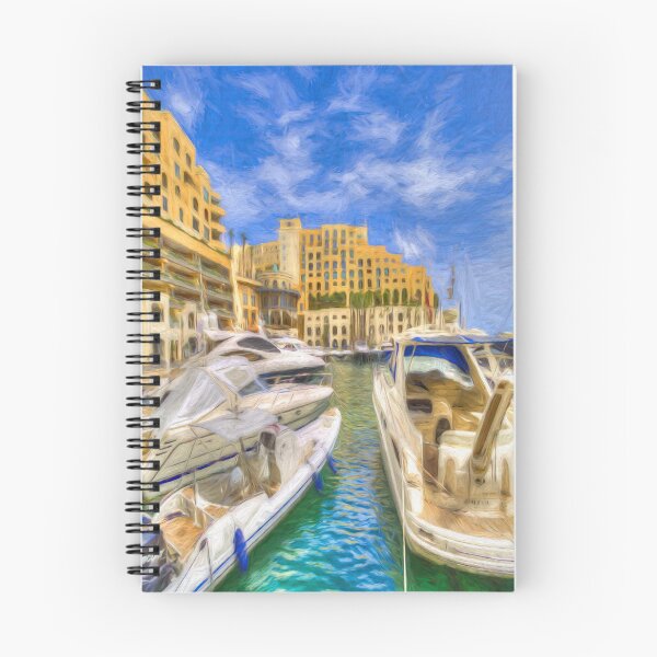 Item preview, Portomaso Marina St Julians Malta Art designed and sold by Londonimages.