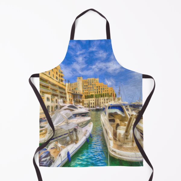 Item preview, Portomaso Marina St Julians Malta Art designed and sold by Londonimages.