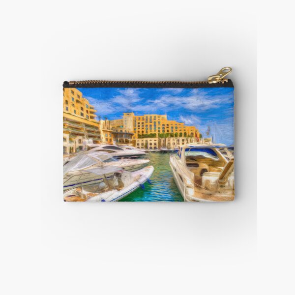 Item preview, Portomaso Marina St Julians Malta Art designed and sold by Londonimages.