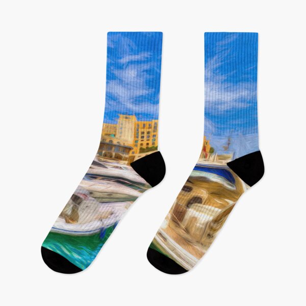 Item preview, Portomaso Marina St Julians Malta Art designed and sold by Londonimages.