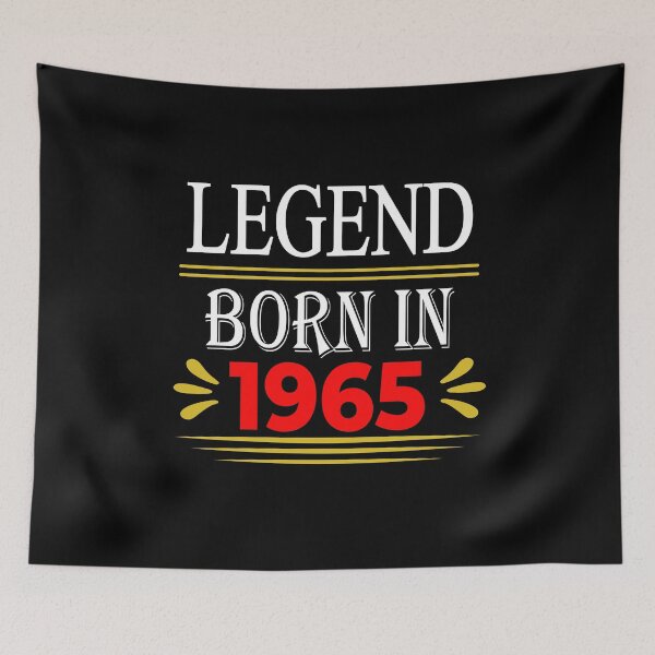 Item preview, Legend Born In 1965 designed and sold by ZiesMerch.