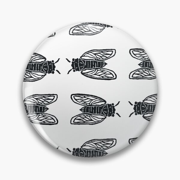 Item preview, Cicada Block - black designed and sold by abbyoulton.