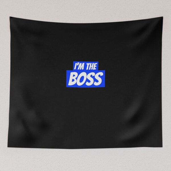 Item preview, I'm The Boss Hat designed and sold by FreedomUniverse.