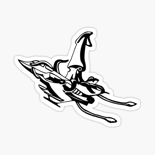 CRT Jet squid Sticker