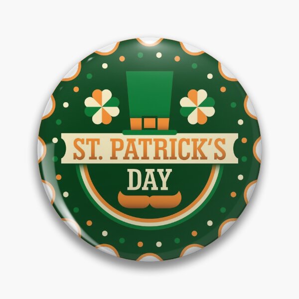 Item preview, St Patrick's Day Modern Shamrock Green Irish designed and sold by livianasgifts.
