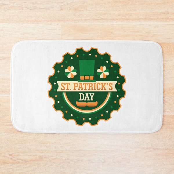 Item preview, St Patrick's Day Modern Shamrock Green Irish designed and sold by livianasgifts.