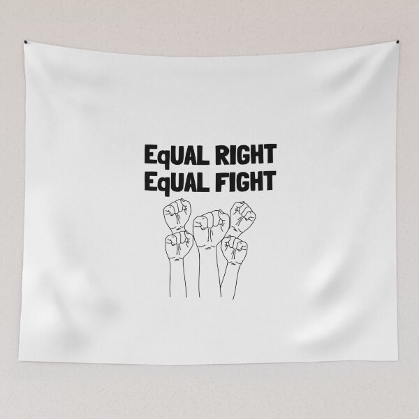 Item preview, Copy of Equal right equal fight designed and sold by MariiaCreation.