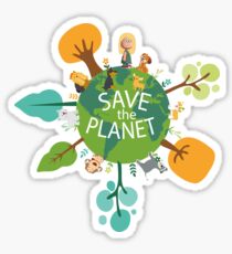 Save the Planet Sticker