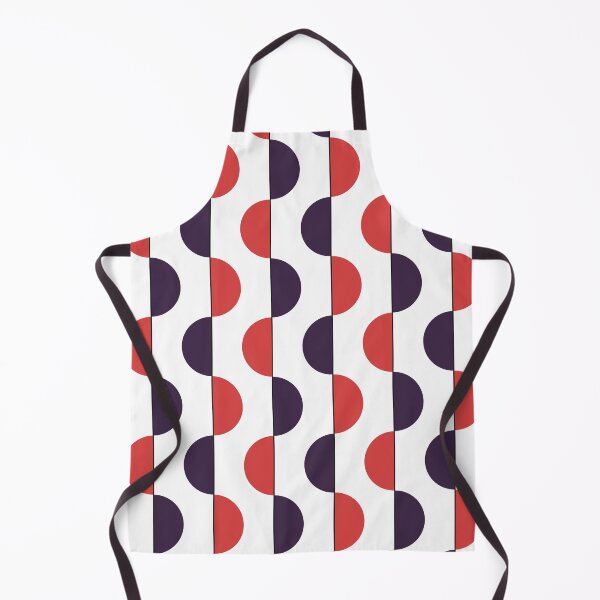 Item preview, Half Circle Red - Purple Pattern designed and sold by adammaggsdesign.