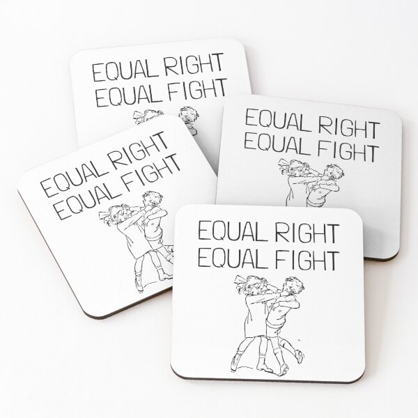 Item preview, Equal right equal fight designed and sold by MariiaCreation.