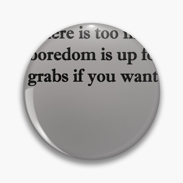 Item preview, Boredom is up for grabs T-shirt designed and sold by Tarekadel123.