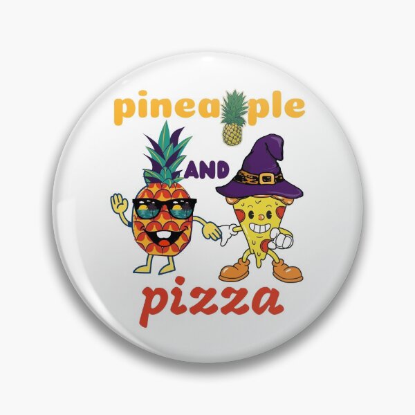 Item preview, pineapple and pizza designed and sold by Eman4design.