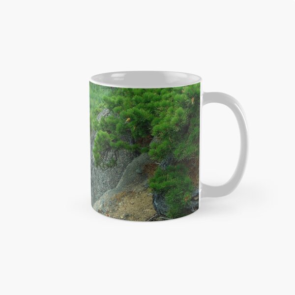 Item preview, Cliffside view of valley of pine designed and sold by Oak Croissant.