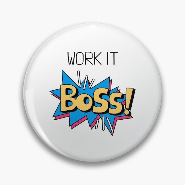 Item preview, work it boss designed and sold by MariiaCreation.