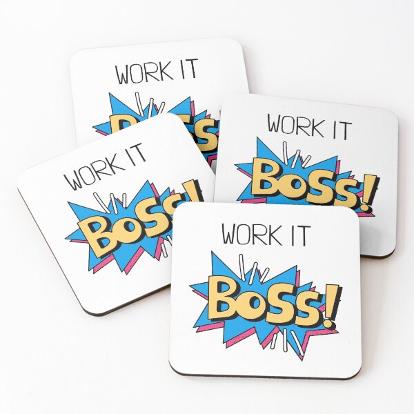 Item preview, work it boss designed and sold by MariiaCreation.