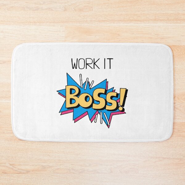 Item preview, work it boss designed and sold by MariiaCreation.