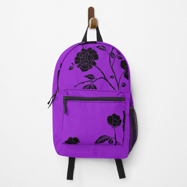 Item preview, black floral designed and sold by surprise-to-me.