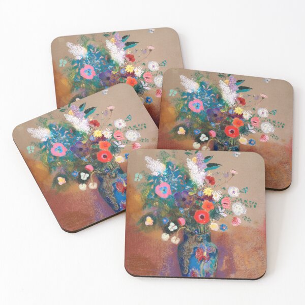 Item preview, Impressionist Art Bouquet of Flowers (1900—1905) by Odilon Redon designed and sold by Designedbysm.