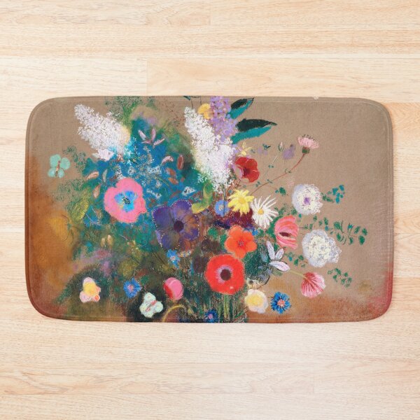 Item preview, Impressionist Art Bouquet of Flowers (1900—1905) by Odilon Redon designed and sold by Designedbysm.