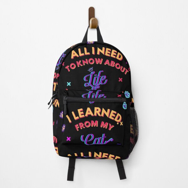 Item preview, All I Need To Know About Life I Learned From My Cat designed and sold by ZIOHNN.